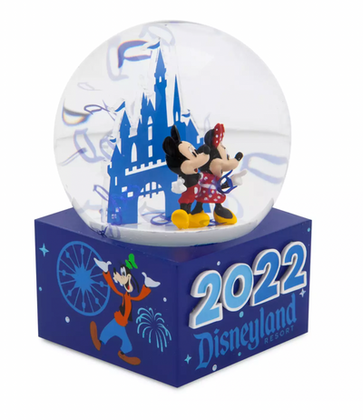 Disney Parks Disneyland 2022 Mickey and Friends Mini Snowglobe New