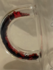 Disney Parks Minnie Mouse All About The Bow Glass Mug with Glitter New With Tag