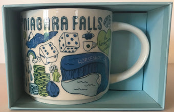 Starbucks Been There Series Collection Niagara Falls Coffee Mug New With Box