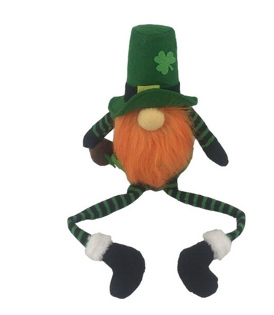 Happy St. Patrick's Day Decor Leprechaun Gnome New with Tag