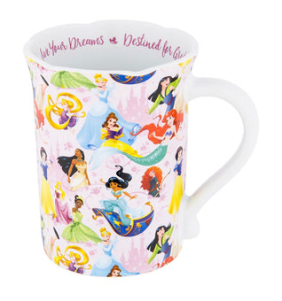 Disney Parks Princess Live Your Dreams Ceramic Coffee Mug New