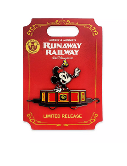 Disney Parks Mickey and Minnie Runaway Railway Minnie Limited Pin New with Card