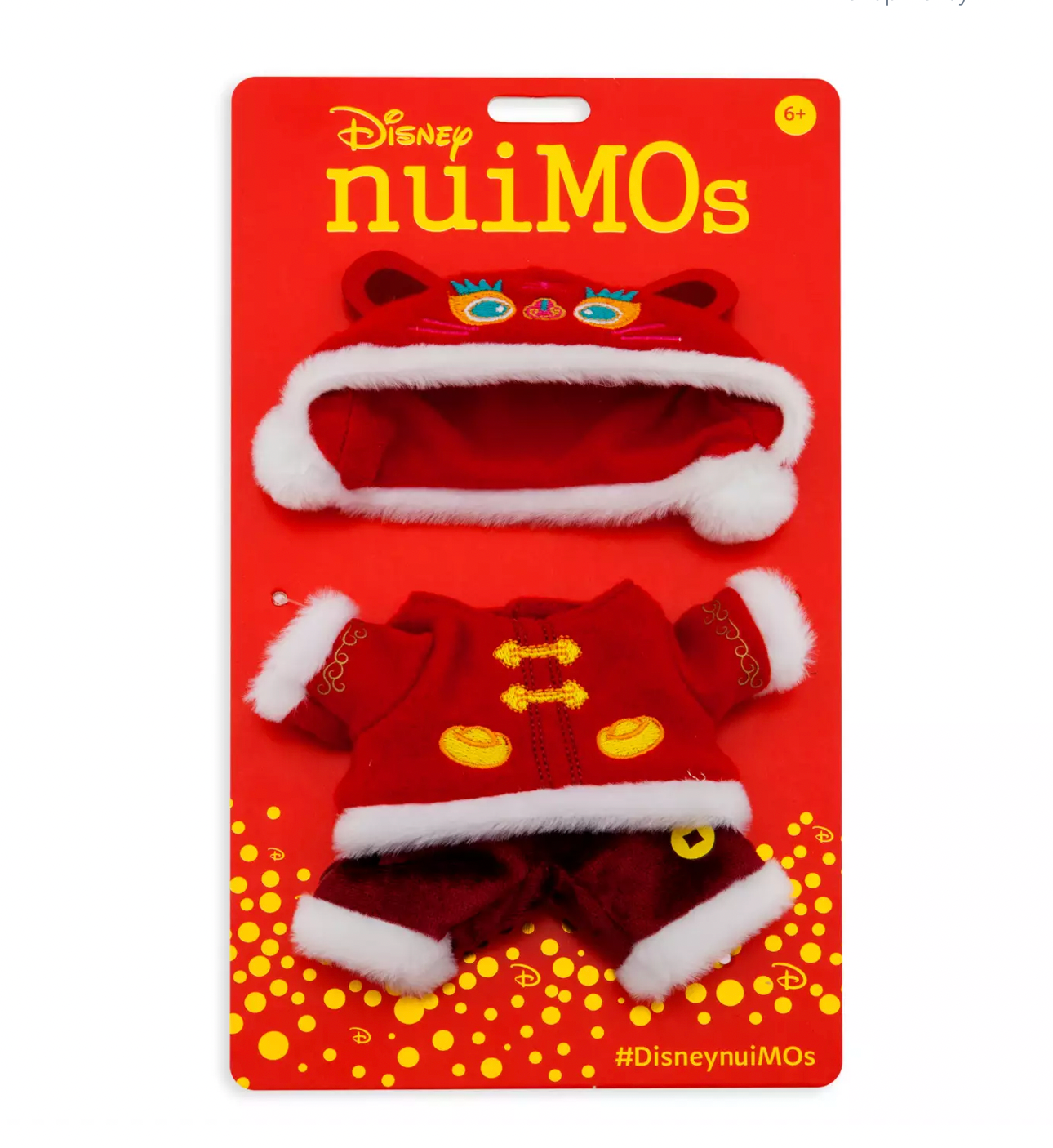 Disney NuiMOs Outfit Lunar New Year Costume with Pants New with Card