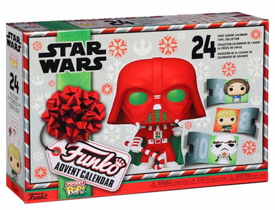 Funko POP! Advent Calendar 2022 Star Wars Christmas Holiday 24 New with Box