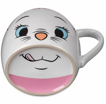 Disney The Aristocats Marie Mouth Design on Bottom Ceramic Coffee Mug New