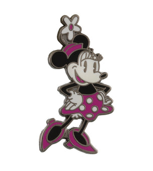Disney Parks Minnie Mouse Pink Dot Pin New with Card