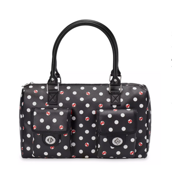 Disney Parks Minnie Polka Dot Satchel Bag New with Tag