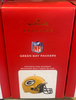 Hallmark 2022 Green Bay Packers Helmet Christmas Ornament New With Box