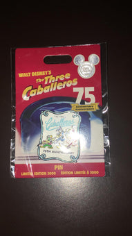 Disney D23 Expo 2019 75th The Three Caballeros Limited of 3000 New with Card