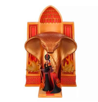 Disney Parks Aladdin Jafar with Iago Light-Up Figure New with Box