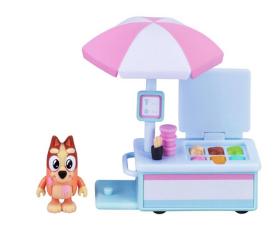 Bluey Bingo's Ice Cream Cart Mini Playset Toy New With Box