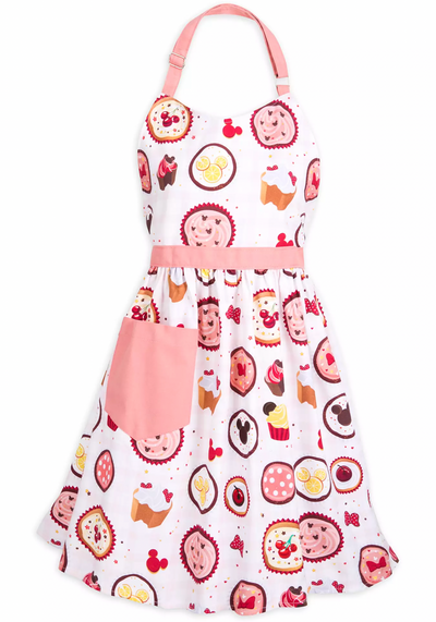 Disney Mickey Mouse Cupcake Apron for Adults New with tag