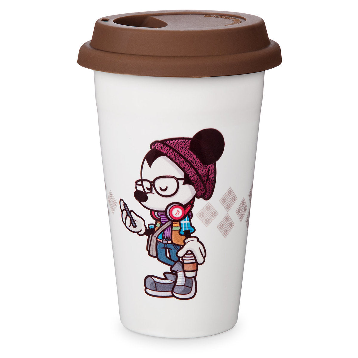 Disney Parks Mickey Hipster Travel Mug by Jerrod Maruyama New
