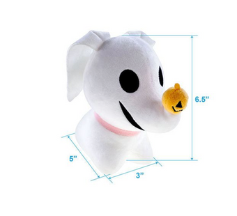 Disney Nightmare Before Christmas Zero 6.5" Plush Figure Wondapop New With Tag