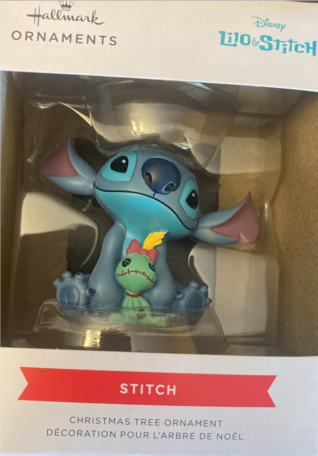 Hallmark 2021 Disney Lilo & Stitch With Scrump Christmas Ornament New With Box