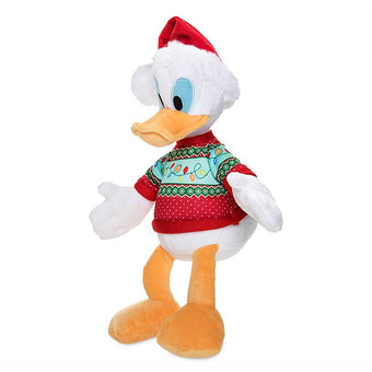 Disney Store Donald Duck Holiday Plush Doll Medium New with Tags
