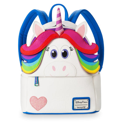 Disney Parks Pixar Inside Out Rainbow Unicorn Mini Backpack New with Tags