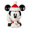 Disney Store Mickey Mouse Holiday Santa Cookie Jar New