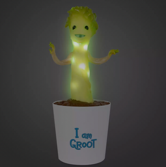 Disney Guardians of the Galaxy Baby Groot Light-Up Musical Bubble Blower New