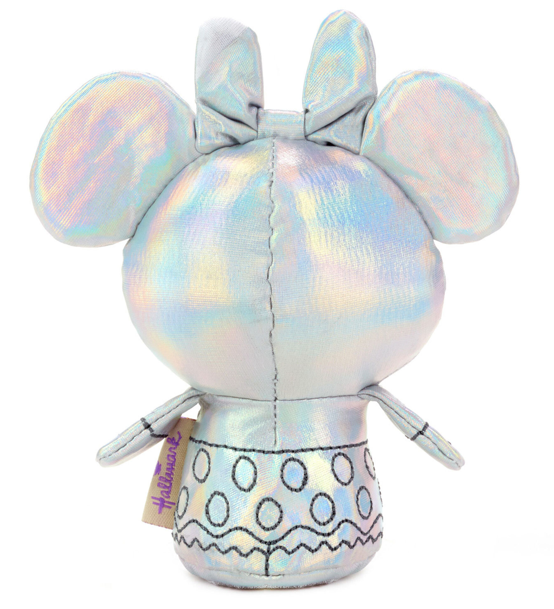 Hallmark Itty Bittys Disney 100 Years of Wonder Minnie Silver Plush New with Tag