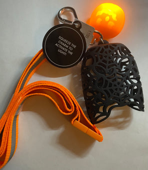 Bath and Body Works 2021 Halloween Spider Web Light Up Pocketbac Holder New