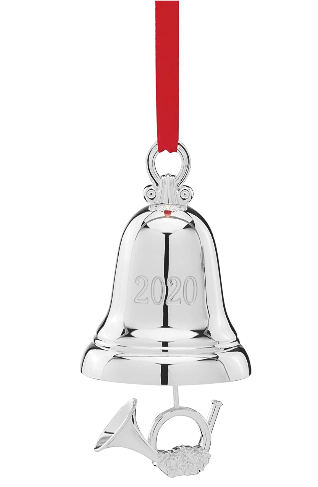 Disney Lenox 2020 Annual Silver Bell Christmas Ornament New with Box