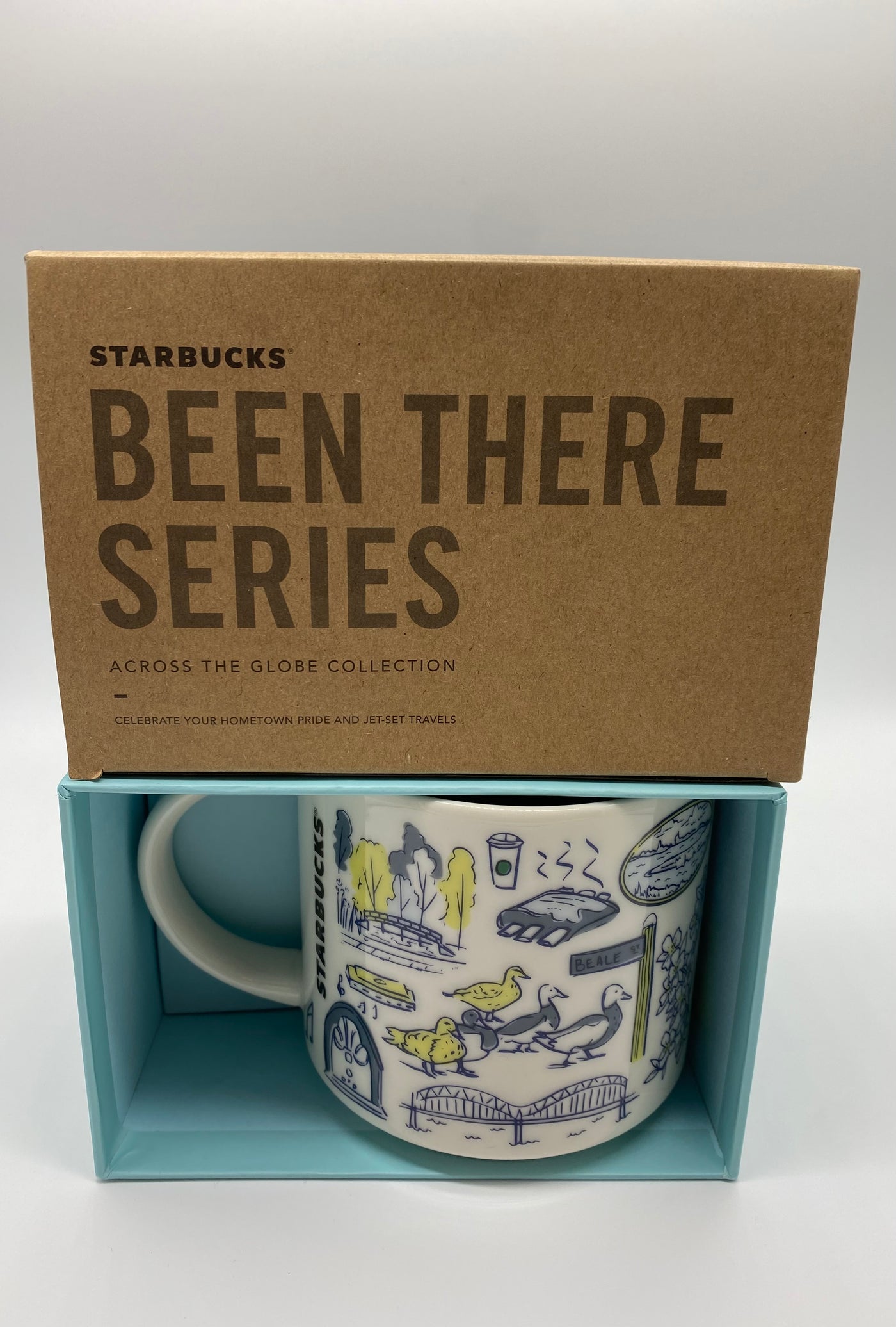 Starbucks Been There Series Collection Memphis Tennessee Coffee Mug New With Box