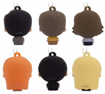 Hallmark The Office Christmas Miniature Ornaments Set of 6 New with Box