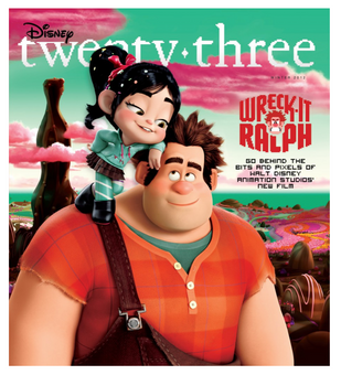 Disney D23 Exclusive Twenty-Three Publication Winter 2012 Wreck Ralph New Sealed