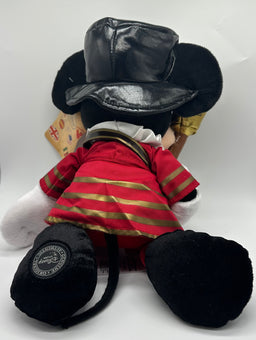 Disney Store Authentic London Mickey Beefeater Plush New with Tag
