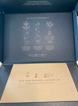 Nespresso Welcome Gift Coasters Espresso Set Amaha Awe Uganda Capsules New Box