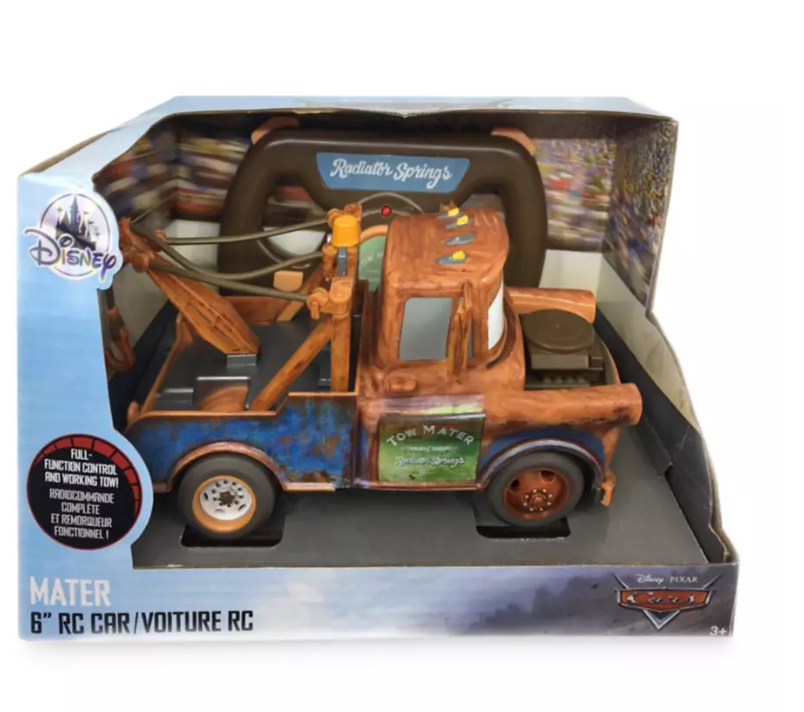 Disney Parks Pixar Cars Mater 6"RC Car Remote Control Vehicle New With Box