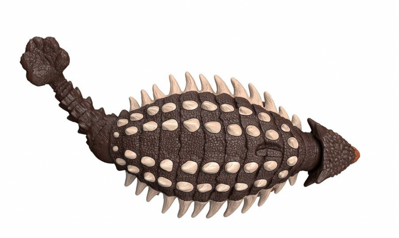 Jurassic World Dominion Roar Strikers Ankylosaurus Dinosaur Figure New