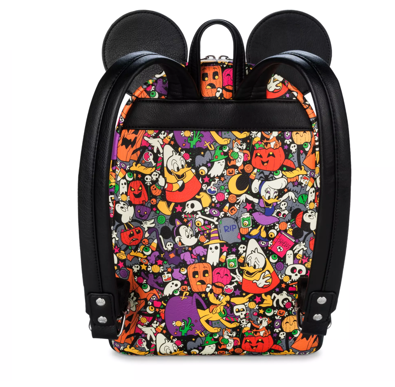 Disney Parks Halloween Mickey and Friends Pumpkins Ghosts Mini Backpack New Tag