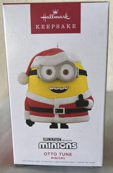 Hallmark 2022 Minions Otto Tune Musical Christmas Ornament New With Box