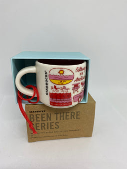 Starbucks Coffee Been There Miami Florida Ceramic Mug Ornament New with Box