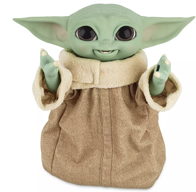 Disney Star Wars The Mandalorian Galactic Snackin' Grogu Interactive Toy New