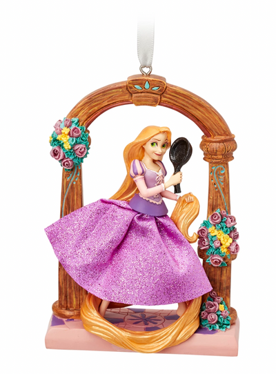 Disney Sketchbook Rapunzel Fairytale Moments Christmas Ornament Tangled New Tag