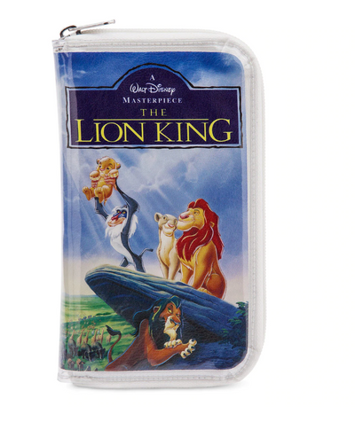 Disney Parks The Lion King VHS Case Clutch New with Tag