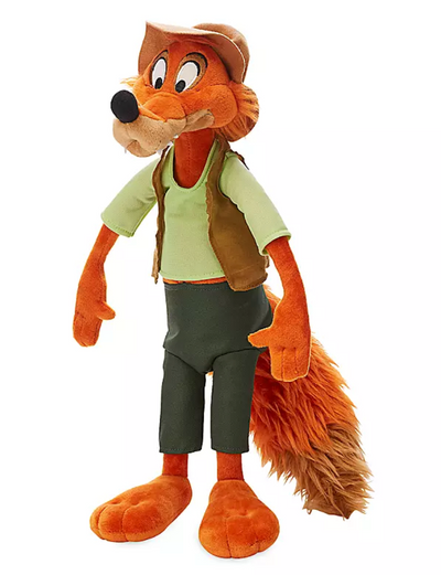 Disney Parks Br'er Fox Splash Mountain Medium Plush New with Tags