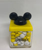 Disney Springs M&M's World Yellow Mickey Ears Cube Milk Chocolate New