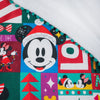 Disney Chear Santa Mickey Mouse and Friends Holiday Fleece Throw New with Tags