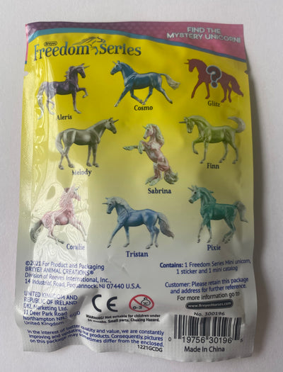 Breyer Horses Freedom Mini Whinnies Unicorn Surprise Scale 1:64 New Blind Bag