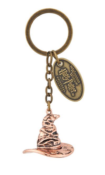 Universal Studios Harry Potter 3D Sorting Hat Keychain New with Tags