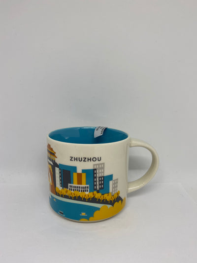 Starbucks You Are Here Collection Zhuzhou China Ceramic Coffee Mug New With Box