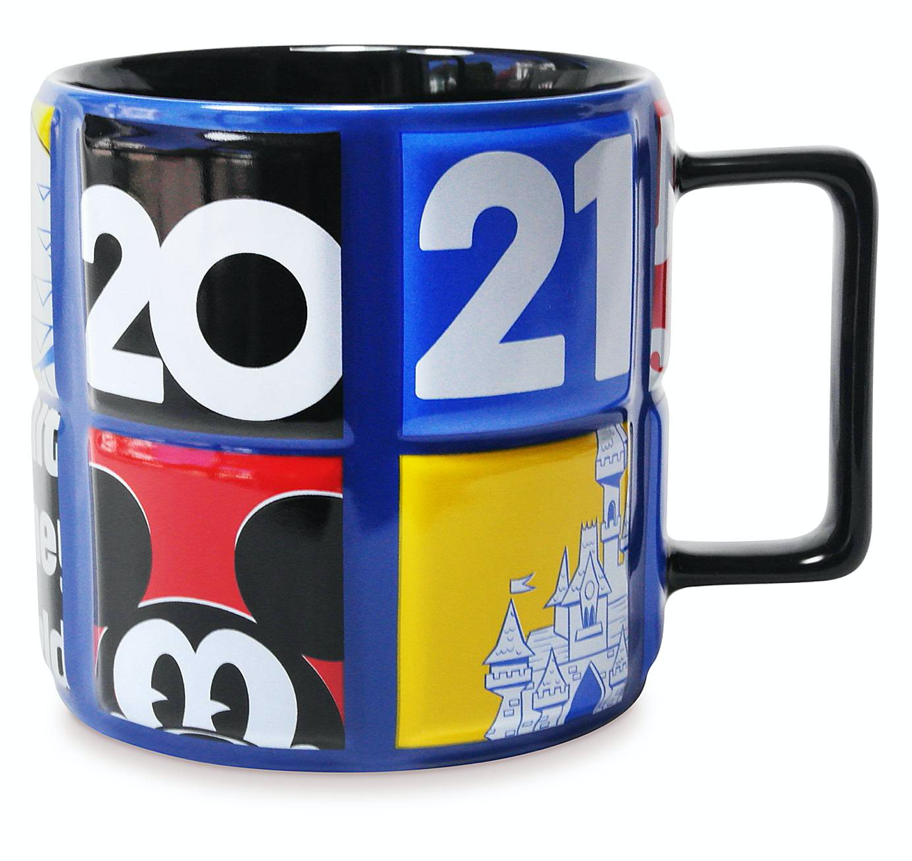 Disney Parks WDW 2021 Mickey and Friends Ceramic Coffee Mug New