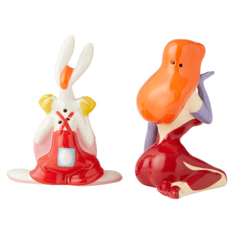Enesco Disney Ceramics Jessica and Roger Rabbit Salt & Pepper New with Box