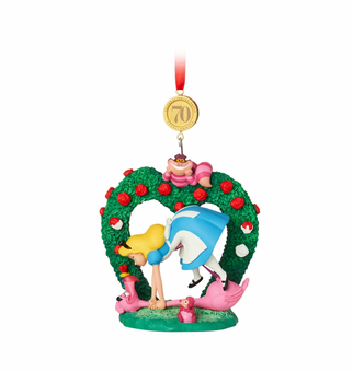 Disney Sketchbook 70th Alice in Wonderland Legacy Christmas Ornament New w Tag