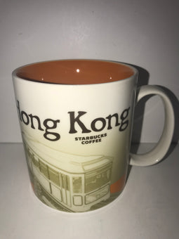 Starbucks Global Icon Collection Hong Kong Ceramic Coffee Mug New
