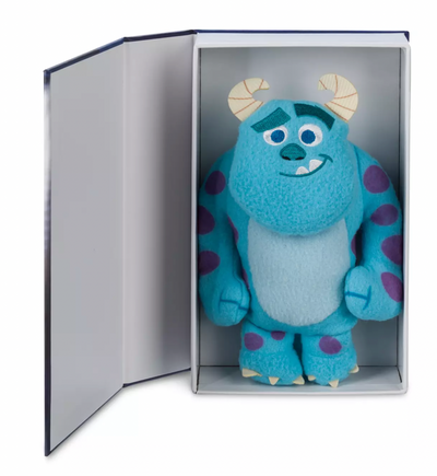 Disney Parks Sulley VHS Plush Monsters Inc. Small 7'' New